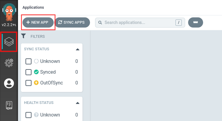 Argo CD app creation